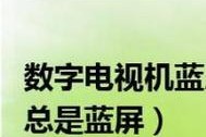 电视机蓝屏信号正常解决办法（如何处理电视机显示蓝屏但信号正常的问题）